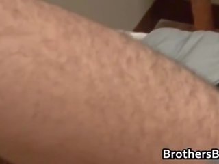 Brothers flirty b-yfriend gets pecker sucked