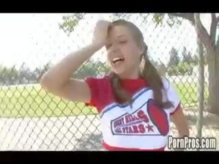 Teen Nicole Ray Gets randy shortly shortly immediately following Cheerleading Practice.