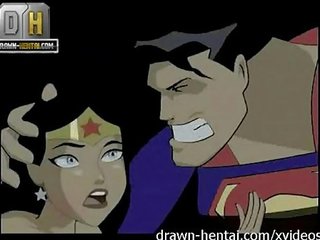 Justice League x rated clip - Superman for Wonder Woman