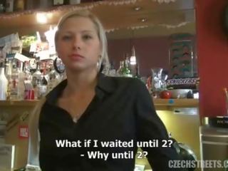 Czech Streets - Veronika Sucking cock For Cash