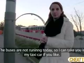 Zuzana Sucks A peter For A Free Taxi Ride