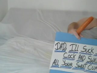 Ready to suck dads shaft