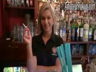 Youth Fucks And Sperms Barmaid In Her Bar