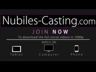 Nubiles Casting - pecker hungry teen cums again and again