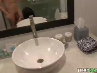 Perky teen Serena Torres sex video clip home video